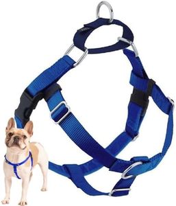 2 Hounds Design Freedom No Pull Dog Harness | Comfortable Control for Easy Walking | Adjustable Dog Harness | Small, Medium & Large Dogs | Made in USA | Solid Colors | 1" XXL Royal Blue