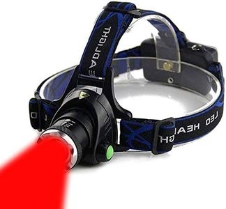 AuKvi Red Light Headlamp,3 Mode Red LED headlamp,Zoomable Red headlamp,Adjustable Focus Red LED Headlight For Astronomy, Aviation, Night Observation,etc