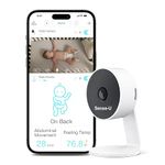 Sense-U Video Baby Monitor with 1080P HD Video Camera, 2-Way Audio, Night Vision, Background Audio & Motion Notifications (Compatible with Sense-U Baby Breathing Monitor)