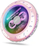 HOTT C901 CD Player Portable,Kpop Album CD Players with Bluetooth 5.3 Anti Skipping cd Player Rechargeable 1800mAh with Support TF Card/12 Astrology Signs/RGB Light Small CD Players for Car Travel