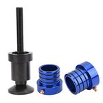 Front Axle Seal and Inner Axle Seal Installation Tool​ for Jeep JK XJ YJ TJ 1984‑2018 Front Axle Tube Inner Axle Side Seal Installation Tool Kit Replacement(Blue)