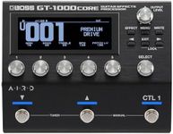 BOSS Gt-1000Core Guitar Effects Processor, The Complete Internal Tone Processing of The Gt-1000 In A Compact And Portable Stompbox