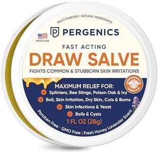 Pergenics Drawing Salve Ointment 1 oz with Natural Herbal Extract for ingrown Hair, Boil & Cyst, Splinter Remover, Bug and Spider Bites, bee Sting, Mosquito bite Itch, Poison Ivy