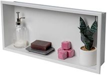 ALFI brand ABNC2412-W Shower Niche, Matte White