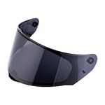 LS2 FF320 FF353 FF328 Helmet Visor Replacement Visor For Rapid Stream Model Full Face Helmet Glasses (Smoke)