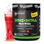 DENZOUR NUTRITION Denz - Intra Workout Powder, Most Explosive Muscle Pump, Energy Infusion Formula with 3300mg BCAA, 6600mg EAA for Men and Women - Watermelon, 300g (30 Servings)