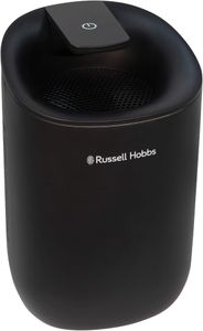 Russell Hobbs Black Dehumidifier 300ml/Day – Auto Defrost, LED, 15m²
