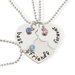 Bff Necklace for 2 Friendship Necklace Best Friend Necklace Cute Koala Heart Pendant Matching Necklace for Best Friends Sister Birthday Gifts