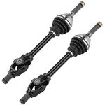 Youxmoto CV Axle Front Left Right for Polaris Sportsman 400 500 600 700-2002 2003 2004, 4340 Chromoly Steel Axles for Polaris Magnum 330 4x4 / Polaris ATP 330 500, 1380199, 1380218, 2pcs