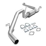 DNA MOTORING CBE-NTT07-56L Stainless Steel Cat Back Exhaust System [Compatible with 04-15 Nissan Titan]