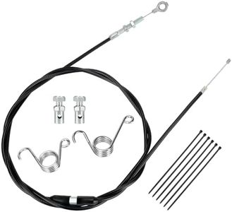 HIAORS 75 inch Go Kart Throttle Cable Kit Compatible with Predator 212cc 196cc VM22 VM24 GX160 GX200 6.5hp Engine Manco ASW American Sportworks Kandi Yerf Dog Go Cart Lawn Mower Replacement Parts