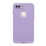 LifeProof FRĒ SERIES Waterproof Case for iPhone 8 PLUS & 7 PLUS (ONLY) - Retail Packaging - CHAKRA (ROSE/FUSION CORAL/ROYAL LILAC)