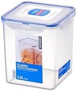 Lock & Lock 70070 Classic Tall Square Container, Clear