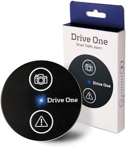 Needit Drive One Verkehrswarner das Original I Warnt vor Kontrollen und Gefahren im Straßenverkehr I Automatisch aktiv bei Smartphone Verbindung I Daten von BlitzerApp