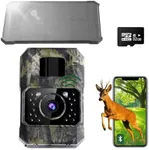 Assark Solar Trail Camera 48MP 30FP
