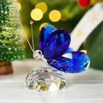 H&D Blue Crystal Flying Butterfly w