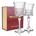 Paysky Crystal Wine Glasses Set of 