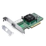 H!Fiber.com 10G Ethernet network card,SFP+ NIC,10GbE CNA,function compatible to X520-DA1,with Intel 82599EN controller,support Windows Server/Linux/VMware (not support MAC)