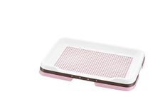 Richell Easy Clean Step Tray, Regular, Light Pink, Dog