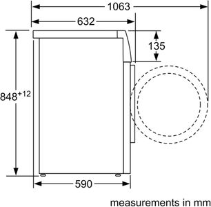 Bosch Series 2 Washing Machine 8kg – Front Load, White