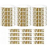 300Pcs Tear-Resistant Wristbands for Events, Waterproof Paper Wrist Bands for Event Identification, Adhesive VIP Wristband Bracelets for Concert Festival Club Bar Party Entrance (Gold)