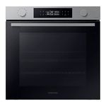 Samsung Series 4 Dual Cook Smart Oven with Pyrolytic Cleaning, Colour: Stainless Steel, NV7B4430ZAS