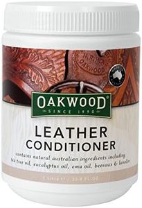 OAKWOOD Unisex Leather Coloured Cream Conditioner, Clear, 0 US