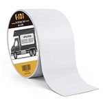 E-sds RV Sealant Tape, 4 Inch x 50 Foot RV Roof Tape UV & Weather-Resistant Sealant Roofing Tape for RV Repair, Window, Boat Sealing, Truck Stop Camper Roof Leaks,White