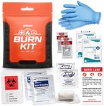 Go2Kits Emergency Burn Kit 5 Pack in Compact First Aid All-Purpose Resealable Pack for Home, Office, Car & Travel (BK33)