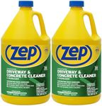 Zep Driveway, Masonry and Concrete Cleaner and Degreaser - 1 Gallon (Case of 2) ZUCON128 - Concentrated Formula Makes 20 Gallons