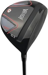 WENGH Golf Driver ，Titanium Golf Driver for Men Right Handed（10.5 Degrees,470CC，Flex-Regular）, Golf Drivers with Graphite Shaft-45.5 inch