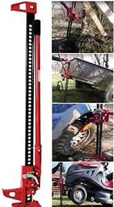 Farm Jack Hi-Lift Allzweckheber Zahnstangenheber 3 Ton 153cm | Offroad Wagenheber SUV max. 133cm Hubhöhe | Rasentraktor Zubehör | Forst zubehör | Offroad zubehör Auto stockwinde
