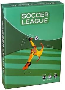 Soccer League Board Game | for Kids, Adults, and Family | for 2-8 Players | Average Playtime 20-60 min