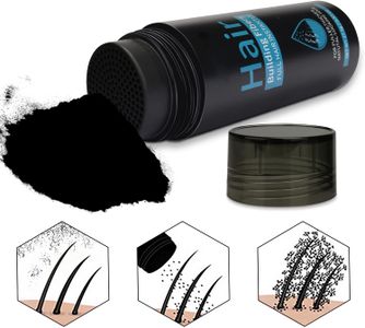 Black Hair Fibres Concealer – Instant Hair Thickening Powder