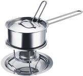 Westmark Butter Pan/Sauce Warmer, With Lid, Sauce Spoon And Warmer, Stainless Steel, Colour: Silver, 62262260