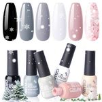 UV LED Gel Nail Polish - Gellen Pack of 6 Colors