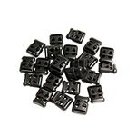 Wixine 20Pcs Shoe Lace Shoelace Buckle Rope Clamp Cord Lock Stopper Run Sports Clips