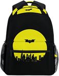 ISAOA Black Batman School Bag for B