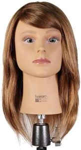 Emma: [100% European Hair Mannequin] - Light Brown