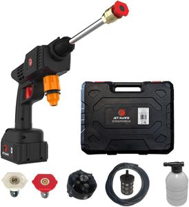 Jet Hawk Cordless Pressure Washer – Portable High-Pressure Cleaner