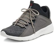 Alpine Swiss Mens Fashion Sneakers Lightweight Knit Tennis Shoes Gray 13 M US