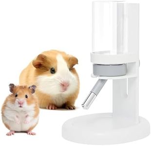 mini&moe Hamster Water Bottle No Drip – 4 oz Small Animal Water Bottle for Glass Tank with Adjustable Stand, Leak Proof Small Animal Water Dispenser for Cage for Gerbil Chinchilla Squirrel Hedgehog