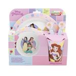 My sweety pop - Children's dinnerware set - lunch set - 5 pieces - Plate - Bowl - Glass - Fork - Spoon - Disney Princesses - Girl