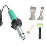 Go2Home Professional 1600W Plastic Welder Kit Hot Air Welder Gun Welding Tool Heat Gun Handhold Rod Pistol Soldering