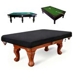 NCOALE Billiard Pool Table Cover, 7 Feet Waterproof Snooker Table Cover with Drawstring Dustproof Billiard Tables Protection Oxford Fabric Snooker Tables Covers