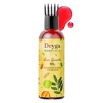 Deyga Hair Growth Oil | Promotes Hair Growth | Reduces Hairfall | Repairs Damaged Hair | Makes Hair Soft & Smooth | Infused with Hibiscus, Rosemary & Grapeseed Oil (100ml Hair Growth Oil) | Suits Men and Women