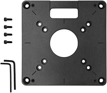 Router Piastra da Tavolo in Lega di Alluminio Inserto Piastra Router Tavolo per Panche Lavorazione Del Legno Trimmer Modelli Macchina per Incidere