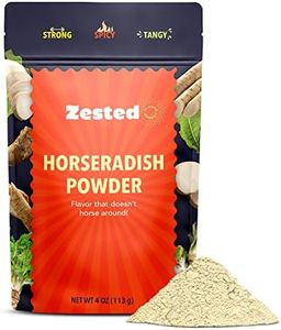 Horseradish Powder - XL 4 oz Bag - Powdered Horseradish Root - Dried Horse Radish - Gluten-Free and Nut-Free - Goes Great on Sauces, Dips, Meats, and Seafood