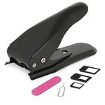 Wicked Chili Dual Sim Punch and 4in1 Sim Card Adapter Set Sim Punch Punch Hole Punch (Nano, Micro, Standard, Eject Pin) for mobile phones, smartphones and tablets