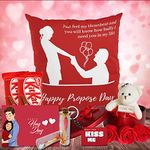 Ascension Valentines Week Gift Combo Valentines Gift Set for Girlfriend Boyfriend Romantic Combo Set for on Valentine's Day Week for Couples Gift for Your Love